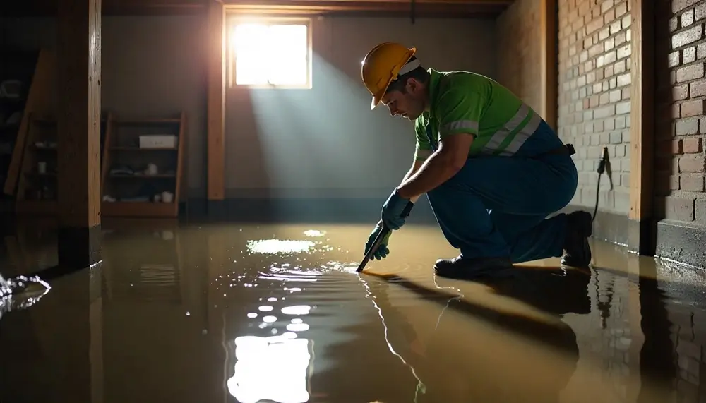 Professional water damage restoration services in Burlington, NJ